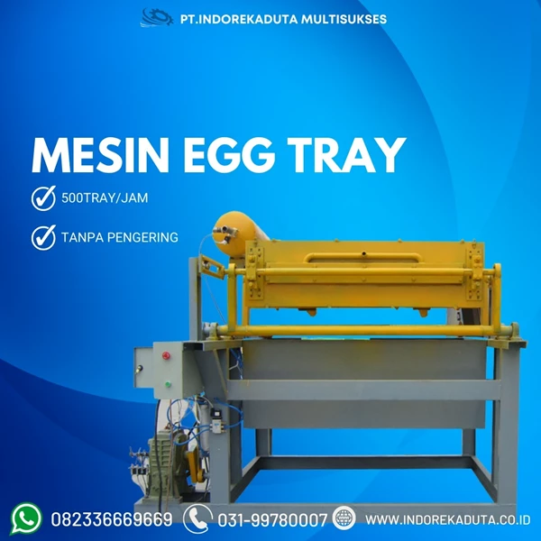 egg tray machine ET-005 includes a model with out a dryer