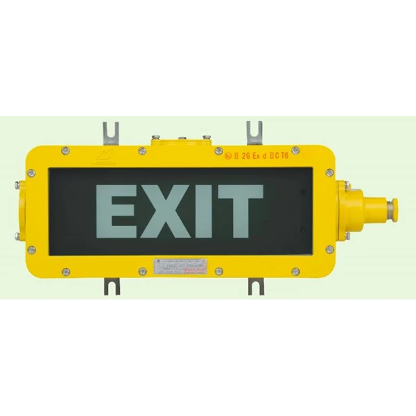 LAMPU EMERGENCY EXIT  EXPLOSION PROOF WAROM TYPE BAYD / lampu emergency exit explotion proof / lampu emergency exit anti ledak