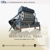 Mesin egg tray ET-050 include dryer model single layer brick klin continuos dryer