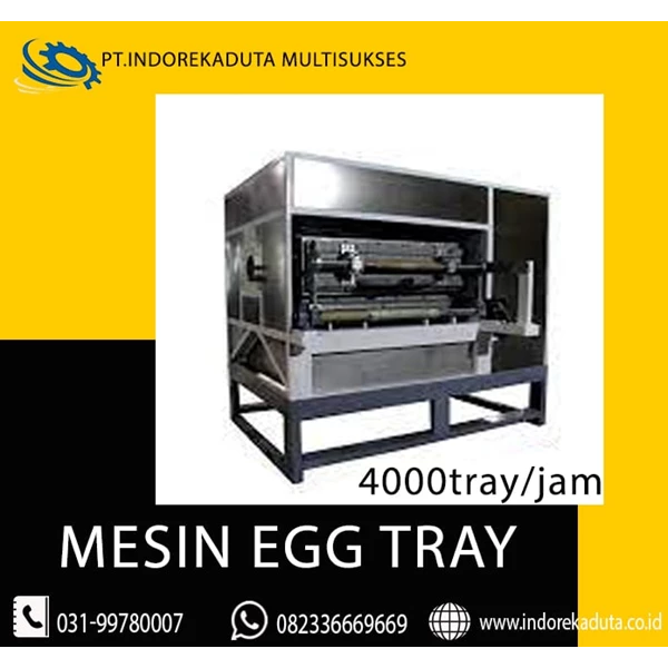 egg tray machine ET-040 includes a model without a dryer